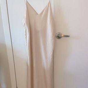 NWT Banana Republic silky satiny slip dress